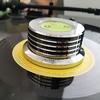MayRecords Record Weight LP Aluminum Disc Stabilizer Turntable Vinyl Clamp Aluminum Vibration Damper for Record Player (Silver)