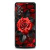 Beautiful Red Rose Flowers Phone Case For Samsung A15 A13 A51 A71 A41 A31 A21S A03S A05 A12 A32 A52 A23 A25 A33 A53 A73 5G Cover