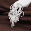 Lady Brooch Rhinestone Hollow Out Anti-slip Shouder Bag Suit Coat Collar Hat Scarf Sweater Pin Party Prom Bride Wedding Garment Jewelry