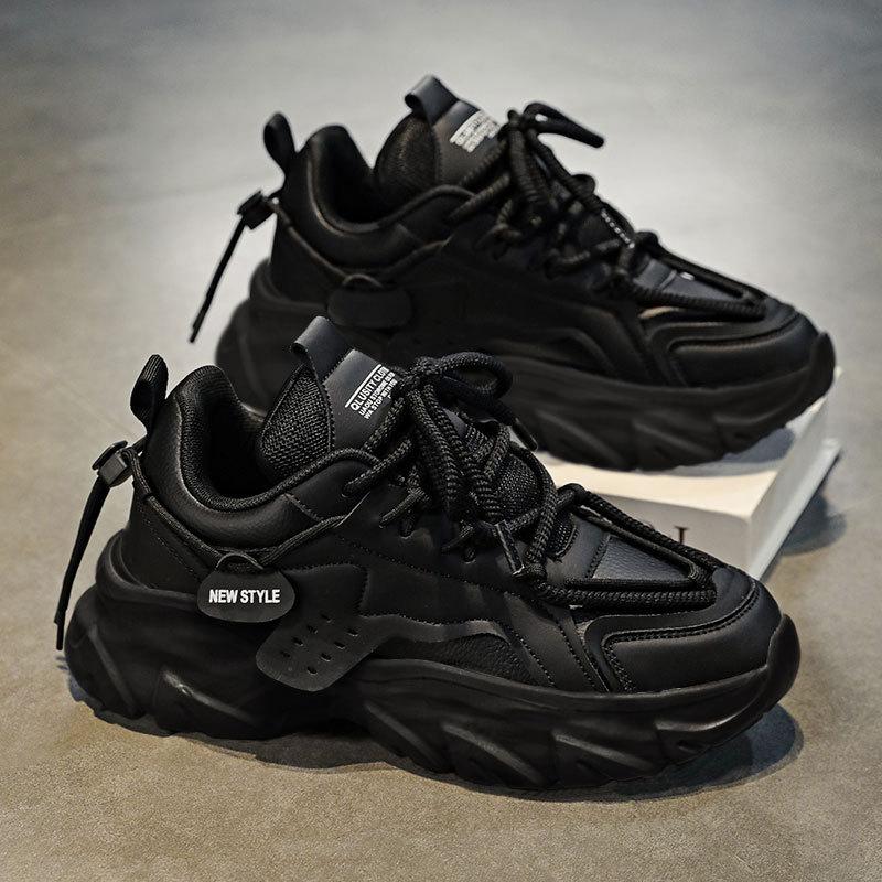 Мужская обувь, дышащие повседневные кроссовки для бега на открытом воздухе, всесезонные, с толстой подошвой, новые теннисные мужские кроссовки с мягкой подошвой, удобные мужские кроссовки