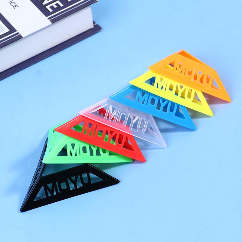 10 шт. подставка для волшебного куба, многоцветный набор 3X3, 4X4, 5X5, пластиковый держатель для куба