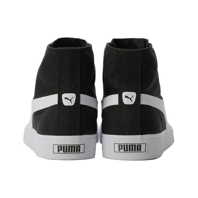 Puma Bari Mid Black White Unisex Sneakers 373891-02