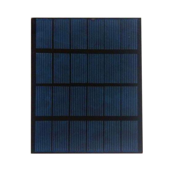 Portable Solar Panel Charger High Conversion Efficiency Universal Outdoor 1.5W 6V Emergency Power Panel for Phones Fans