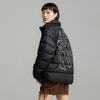 New MLB Down Jacket Cropped Unisex Black 3ADJB0726-50BKS