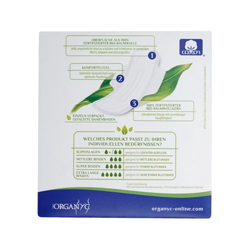 Coleman Organic Winged Heavy (большой) 10 штук