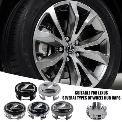 4 шт. Колпачки ступицы колеса автомобиля Аксессуары для F SPORT GS GX IS LS LX CT LC RC LBX NX RX 350h 450h ES UX 300e GX460