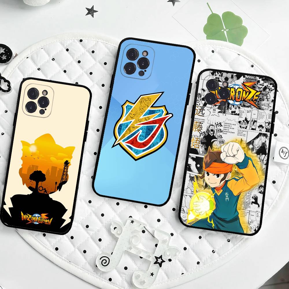 Чехол для телефона Axel Blaze Firestorm Inazuma Eleven Для Iphone 16 15 17 13 14 12 11 Pro Max Plus Черный Корпус Чехол
