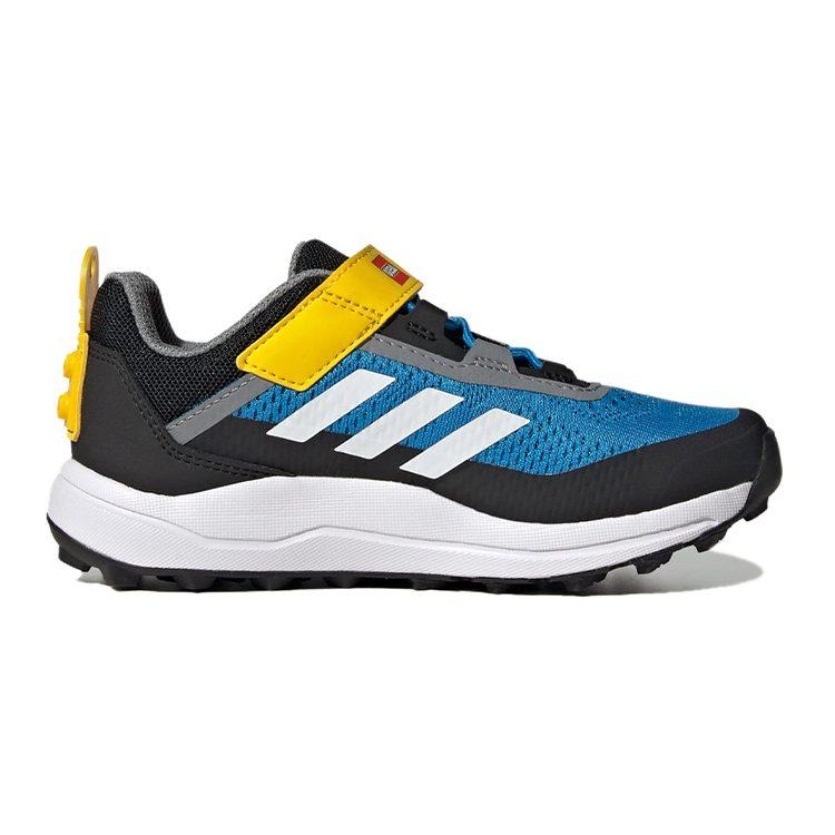 adidas Terrex Agravic Flow Trail LEGO Ярко-синий Облачно-белый Серый Три GS IE4976