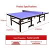 Bailing Foldable Indoor Competition Ping Pong Table