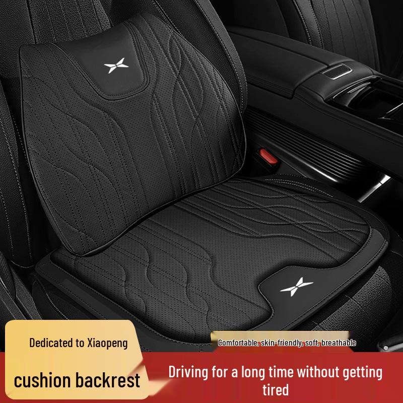XPeng Car Seat Neck Pillow & Lumbar Support Cushion for P7, P5, G3i, G9, G6 – Breathable and Comfortable.