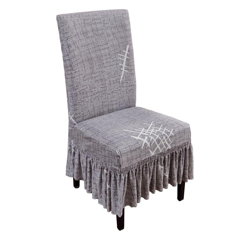 Stretch Spandex Dining Chair Cover Protectors Super Fit Banquet Chair Seat Slipcovers for El and Wedding Ceremony Chair Skirt