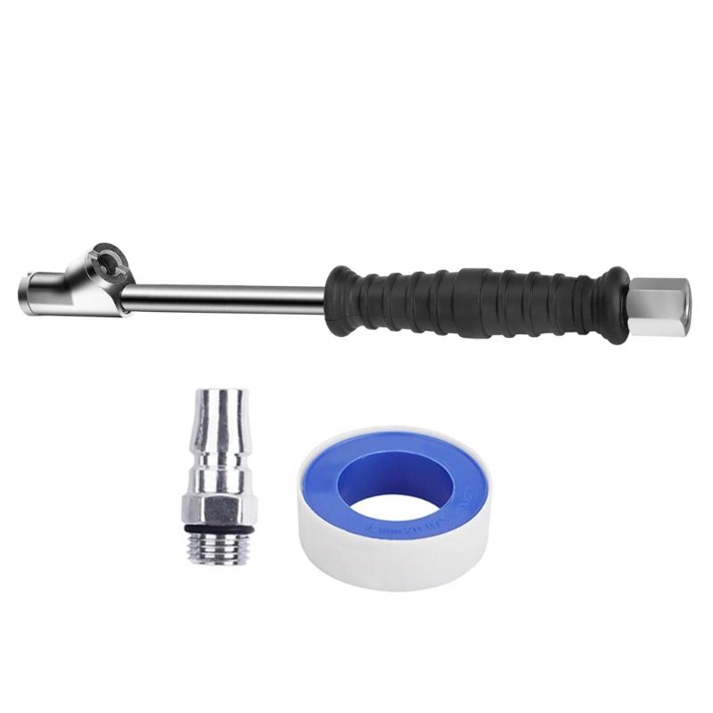 Воздушные патроны 2 в 1 с двойной головкой, нагнетательный инструмент для грузовиков, автомобилей, мотоциклов, быстрые заглушки с наружной резьбой NPT 1/4 дюйма