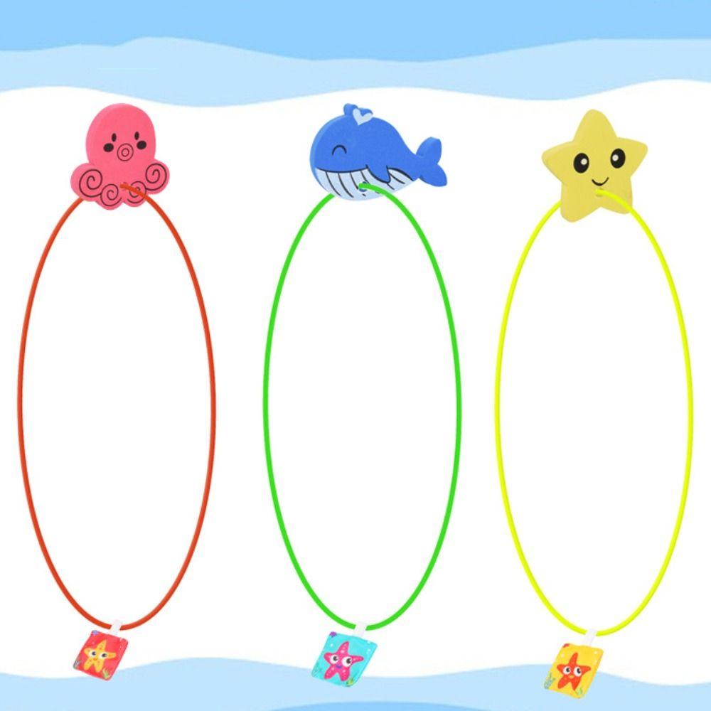 80CM Swimming Pool Ring Reusable Diving Ring Swim Ring Water Play Toys Water Sport Toys