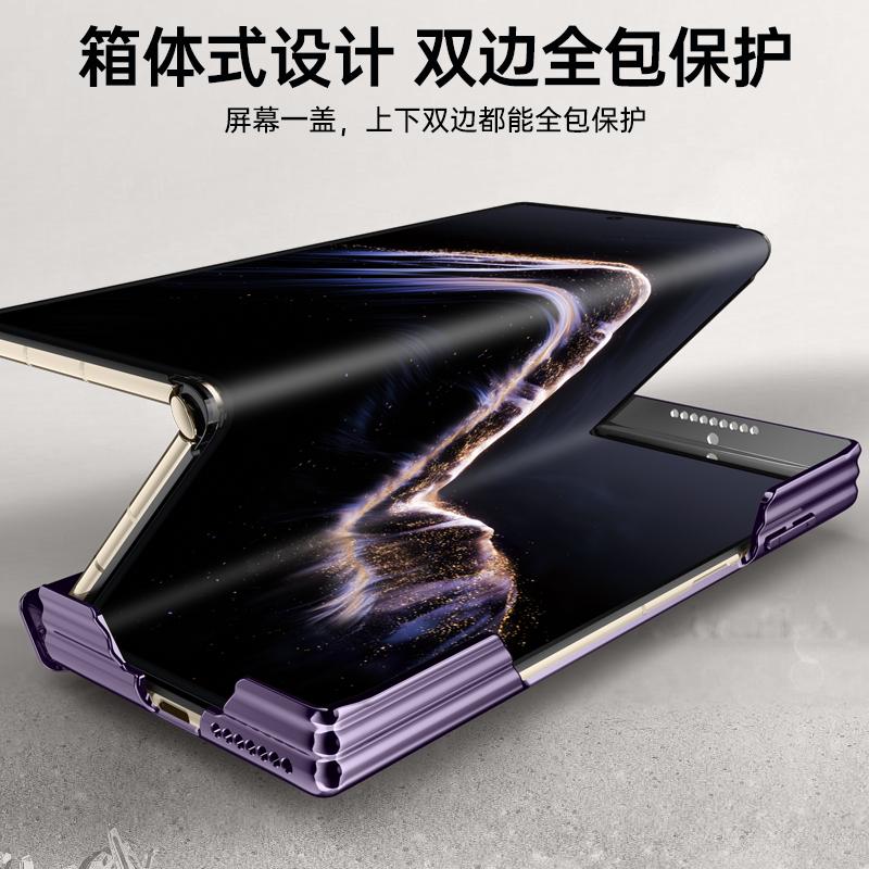 Для Huawei Mate XT XTs Ultimate Чехол Magsafe Металлический Стенд для Линзы Защита Шарнира Полная Защита Всестороннее Покрытие