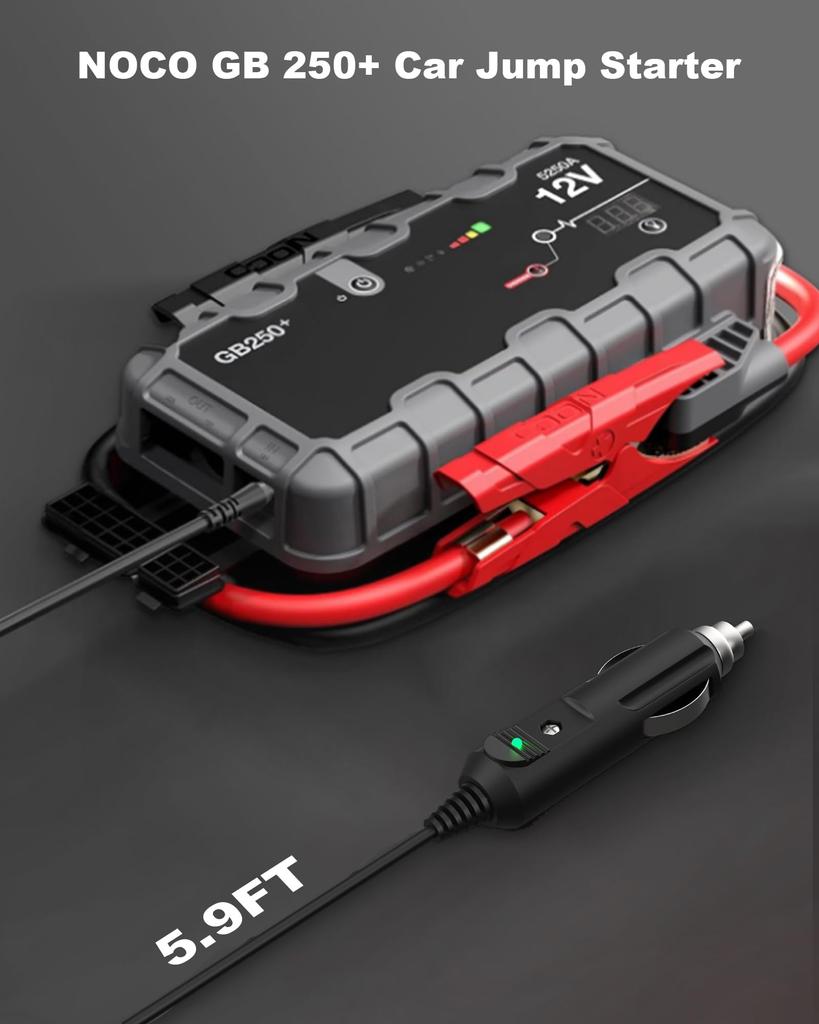 NOCO Boost UltraSafe Пусковое устройство 14В4А Автомобильный адаптер Автомобильное зарядное устройство GB70 GB150 GB250+