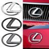 10/11/12/13/14/15/16cm ABS Car Front Hood Grille Emblem 3D Stickers Trunk Rear Badge Replaced Badge for Lexus Accessories