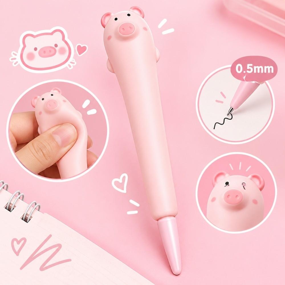 Constantly Ink Squeeze Pen 0.5mm Gel Pen Cute Student Pen Office