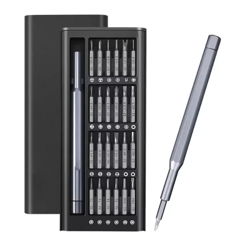 Precision Screwdriver Set 25 In 1 Phillips Torx Hexagonal Flat Head Magnetic Screwdriver Head for iPhone PC Watch Camera Glasses