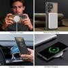 For Samsung Galaxy S26 Ultra Magnetic Case JEEHOOD J10 Leather Back Phone Cover with Detachable Card Holder Kickstand