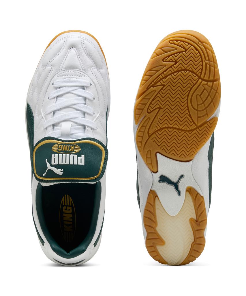 Puma King Indoor - Белый:Зеленый / 401683-08