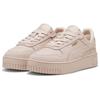 Puma Carina Street Sd Ретро Удобные Дышащие Увеличивающие Рост Низкие Кроссовки Женские кроссовки Розовый 395093-03