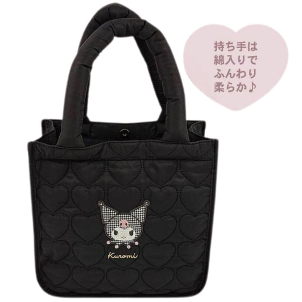 Marimo Craft Sanrio Монохромная серия Kuromi Сумка-тоут Ш250 x В250 x Г120мм SRTZ-248