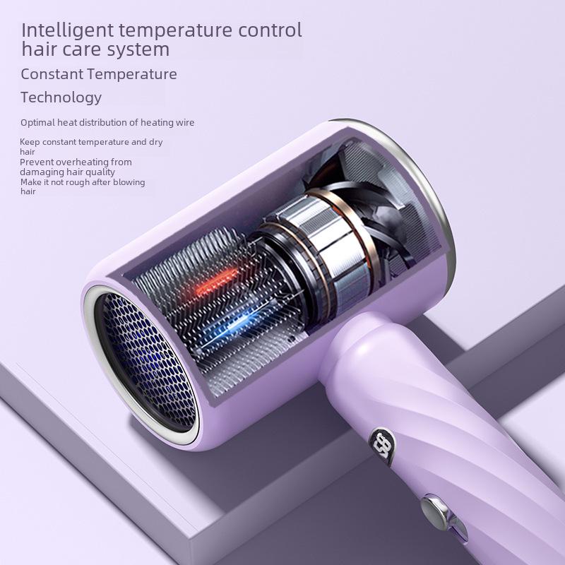 Фен высокой мощности с цифровым дисплеем, интеллектуальной регулировкой температуры и технологией Blue Light Ion