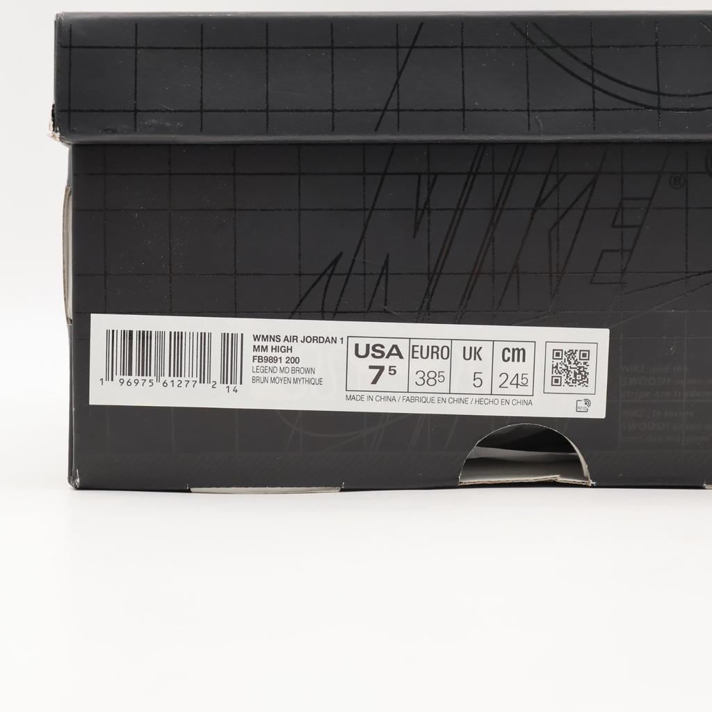 FB9891-200 Nike Air Jordan 1 MM High Legend Средне-коричневый (Женский)