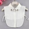 Versatile Fake Collar Women'S Shirt Decorative Collar Sweater Accessory Shirt Collar White Fake Collar