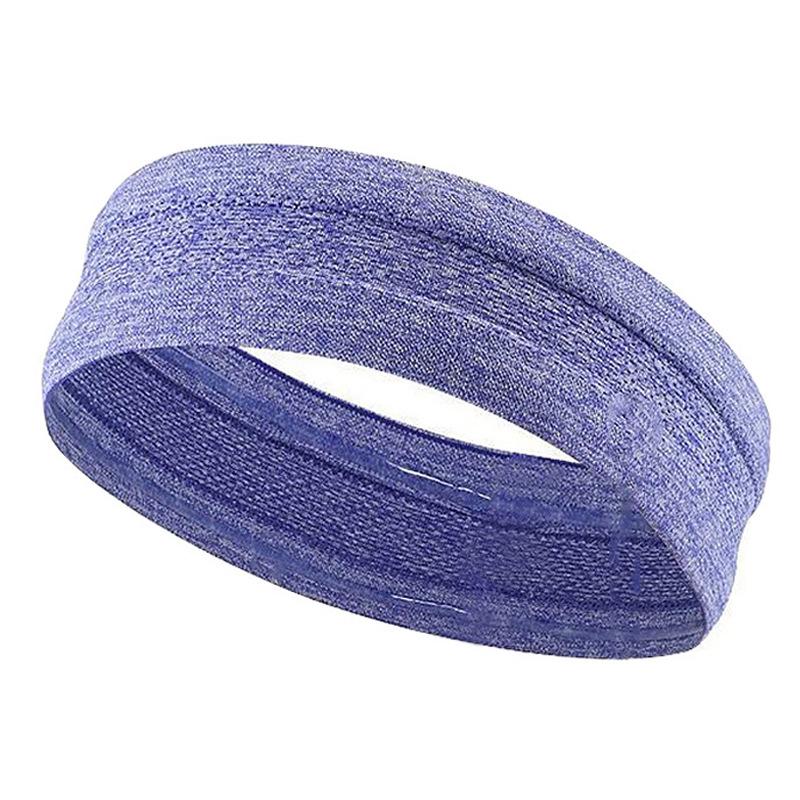 European & American Sweat-Absorbing Non-Slip Fitness Headband for Yoga, Running & Basketball