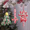 Hanging Fake Candy Pendant Rainbow Design Xmas Tree Hanging Decor  Christmas Party Decor
