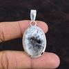 Dendrite Opal Pendant Natural Gemstone Pendant 925 Sterling Silver Pendant Handmade Dendrite Opal Jewelry Gift For Mother Designer Pendant