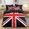 Национальный флаг узор 3D цифровая печать кровать комплект из трех предметов пододеяльник наволочка постельное белье домашний текстиль может быть