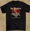Редкая черная унисекс футболка из плотного хлопка группы The Distillers Band BO198
