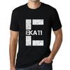 ULTRABASIC Мужская футболка Ekati Ekati Ekati с принтом Экологически ответственная