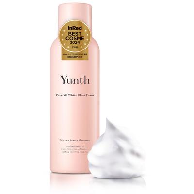Yunth Raw VC Белая прозрачная пена 120 г (Средство для умывания лица/Косметика/Уход за кожей/Поры/Средства для красоты)