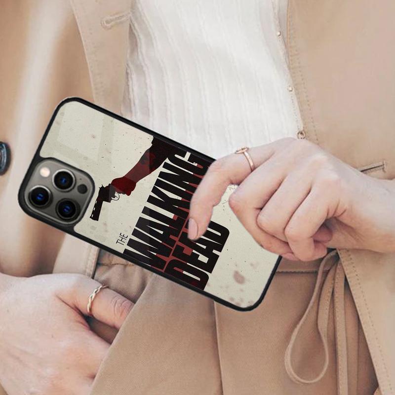 The Walking Dead TV Magnetic Phone Case For APPLE iPhone 17 Air 16 14 13 12 Pro Max 15 Plus Wireless Charge With MagSafe Cover