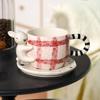 Керамическая кружка для кофе с ручкой, коала 3D: Ручная роспись, Красивый дизайн для пар