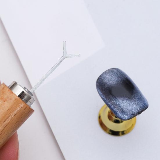 3 шт./компл. Магнит для ногтей «кошачий глаз», гель-лак Love Heat, кроличьи ушки, кошачий глаз, Y-образный провод, домашний салон, женские магнитные маникюрные инструменты «кошачий глаз»