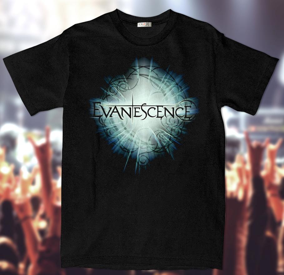 Мужская футболка LE 2024 Evanescence Bring Me To Life Taking Over Me My Immortal Going Under Унисекс, графические футболки