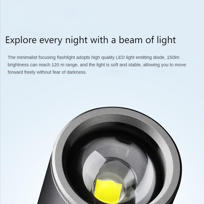 Xiaomi Nextool Минималистичный фонарик Портативный перезаряжаемый уличный ультра яркий дальний сверхдлинный бытовой фонарик