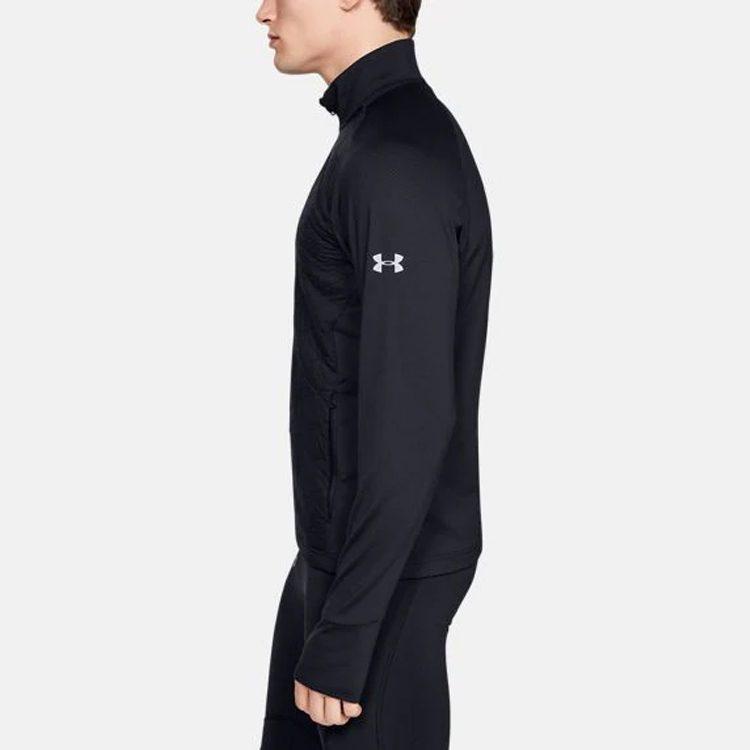 Under Armour Куртки Мужские Черные Стойка Умеренный Инструктор 1342707-001
