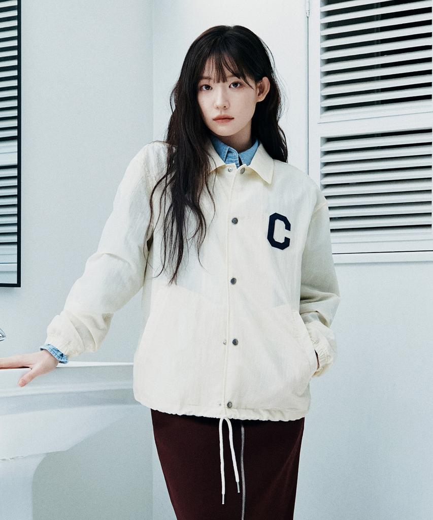 Covernat C Logo Coach Jacket Black