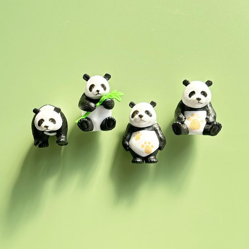 Чэнду Гигантская панда 3D Магнит на холодильник - Милый сувенир для культурного туризма