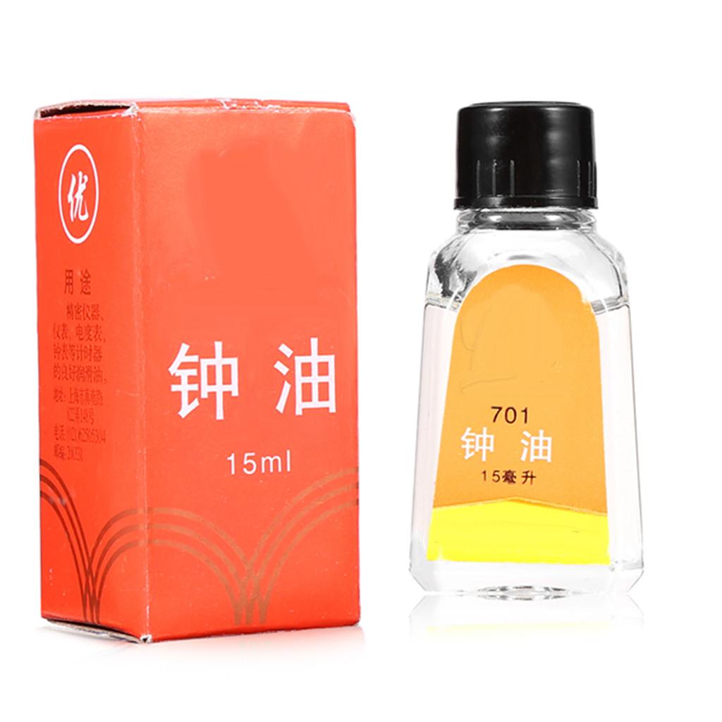 15ml Watch Clock Lubricating Oil Repair Maintaining Tool Accessory