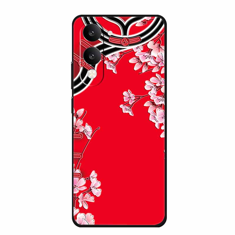 3D Тисненый Чехол Для Vivo iQOO Z10 Lite Чехол Для Телефона Coque Цветы Силиконовый Мягкий Задний Чехол Для Vivo Y29S Y29T Y19s GT 5G Чехол Funda
