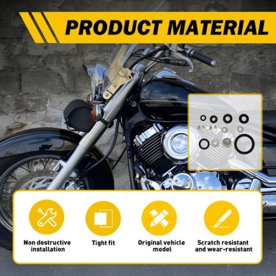 Carburetor Carb Repair Rebuild Kit Fit Yamaha XVS 1100 Star Drag 1999-2007 2001