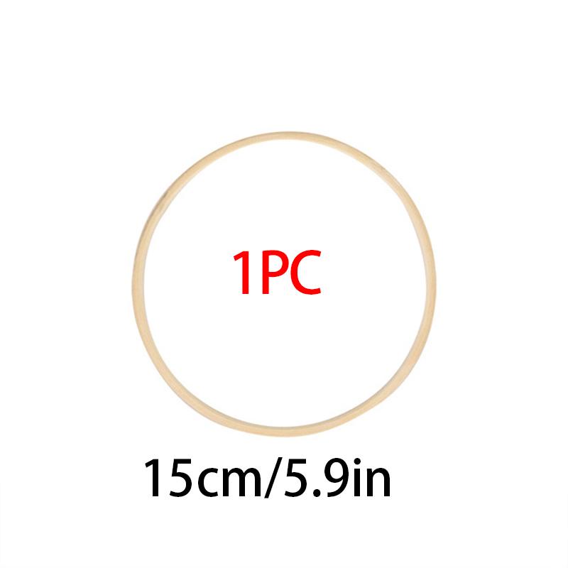 1/10PCS Wedding Accessories DIY Decoration Wall Decor Bamboo Circle Wedding Decor