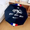 1PC France Soccer Club Emblem  Printed Umbrella Folding umbrella, automatic umbrella 8-Frame for Travel, camping Fan gifts Christmas Gifts