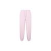 Flight Solid Color Logo Side Pocket Elastic Drawstring Cuffed Sweatpants Women Bottoms Ice-Lavender DQ4608-576